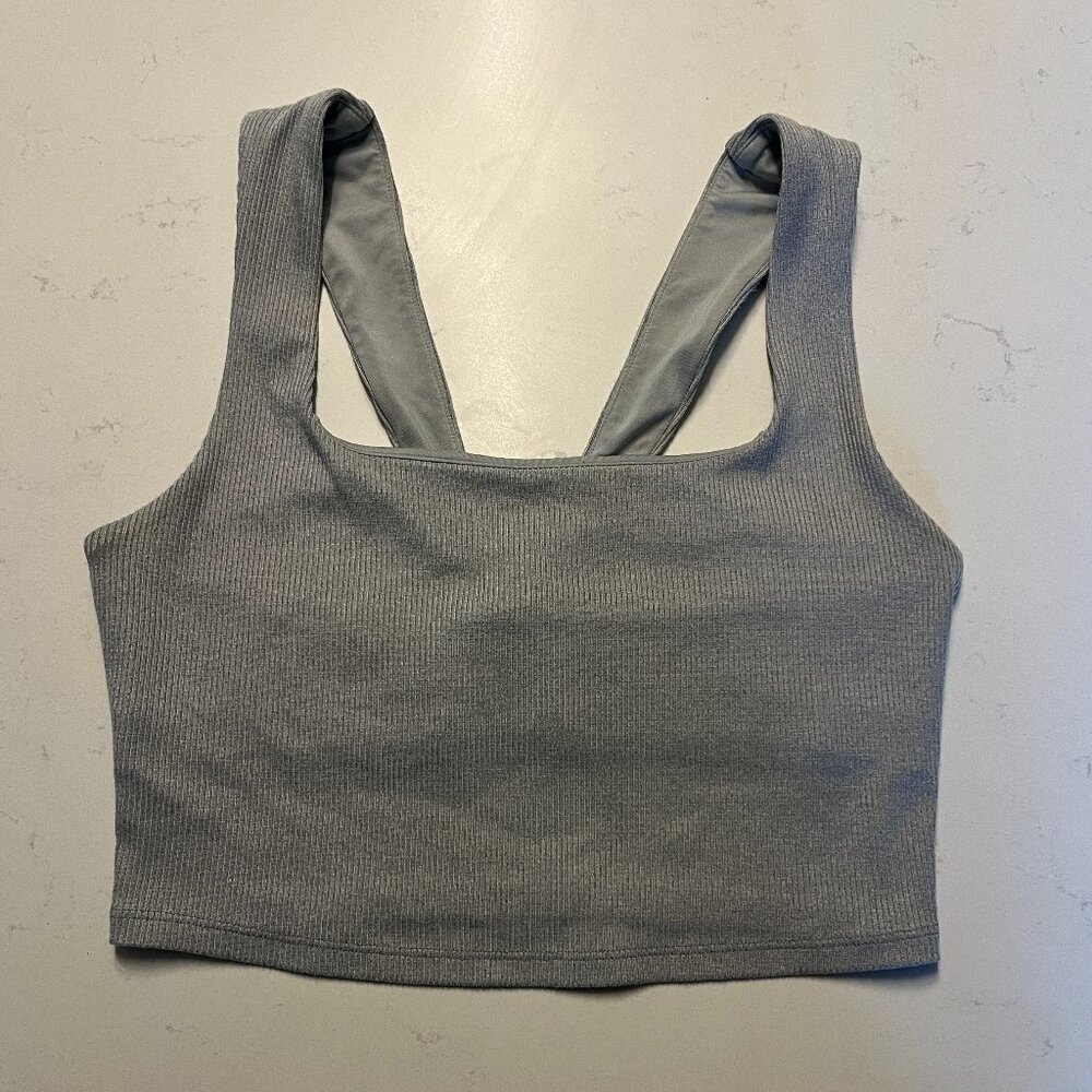 Alo Alosoft Chic Ribbed Bra Tank